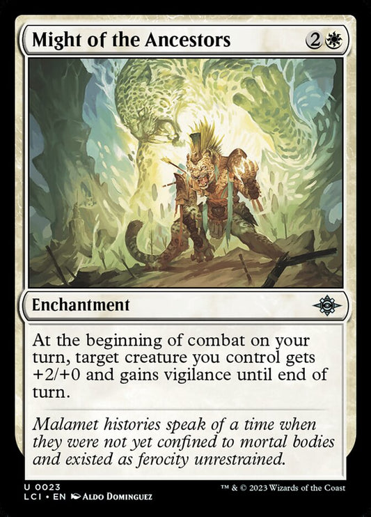 Might of the Ancestors - (Foil): Lost Caverns of Ixalan