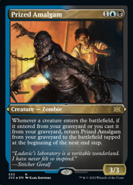 Prized Amalgam (Foil Etched) - (Foil): Double Masters 2022