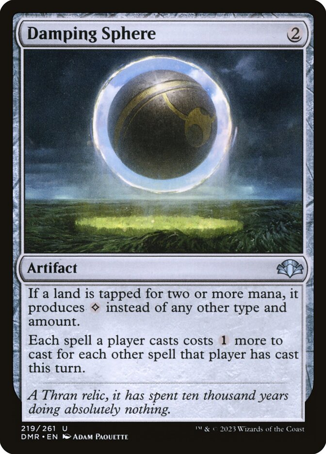 Damping Sphere - (Foil): Dominaria Remastered
