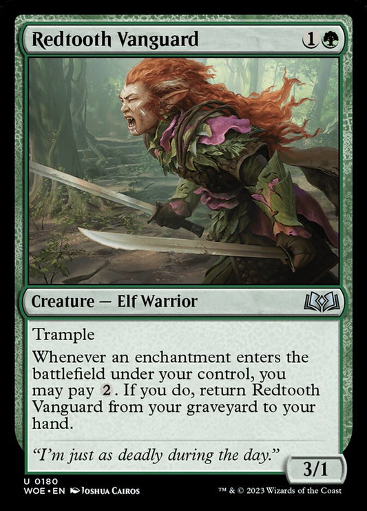 Redtooth Vanguard: Wilds of Eldraine