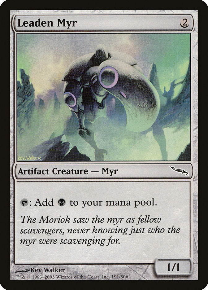 Leaden Myr: Mirrodin
