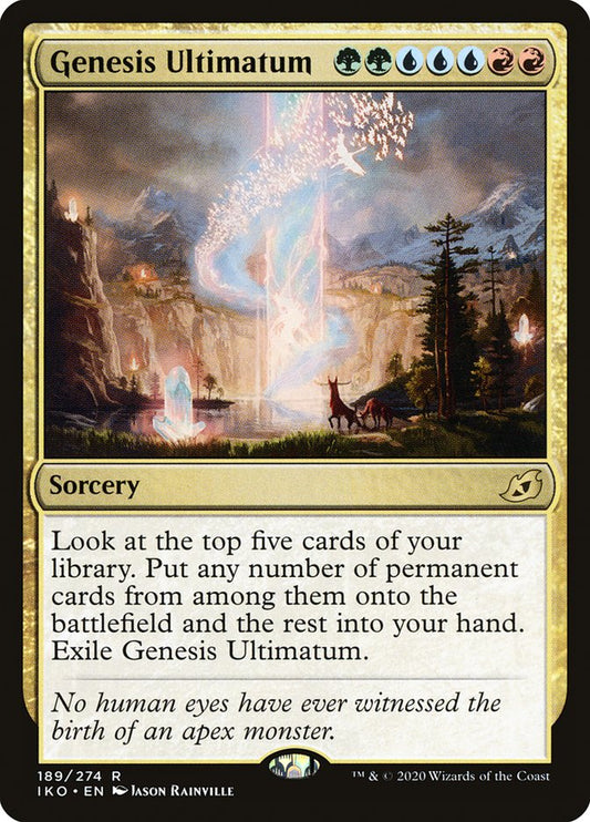 Genesis Ultimatum - (Foil): Ikoria: Lair of Behemoths