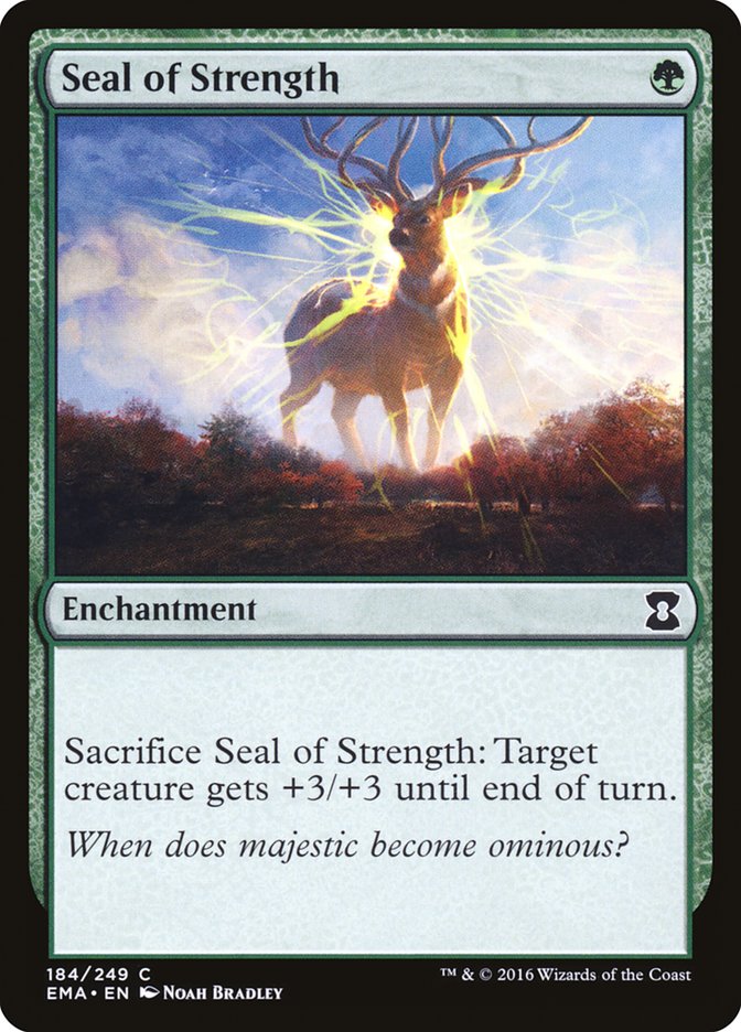 Seal of Strength - (Foil): Eternal Masters