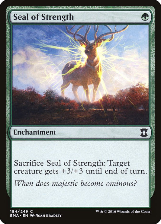 Seal of Strength - (Foil): Eternal Masters