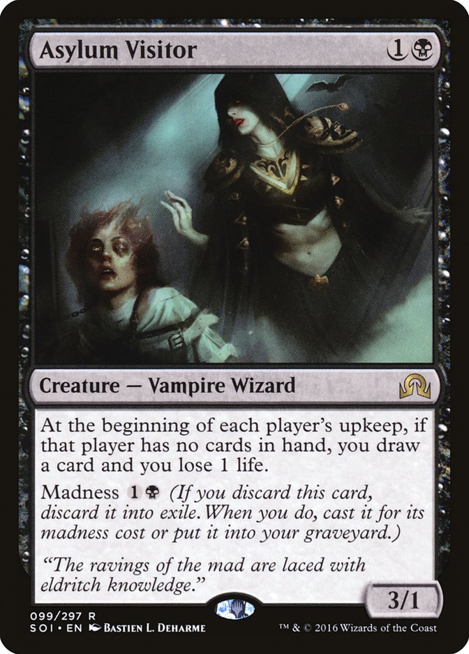 Asylum Visitor - (Foil): Shadows over Innistrad