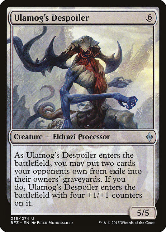 Ulamog's Despoiler - (Foil): Battle for Zendikar