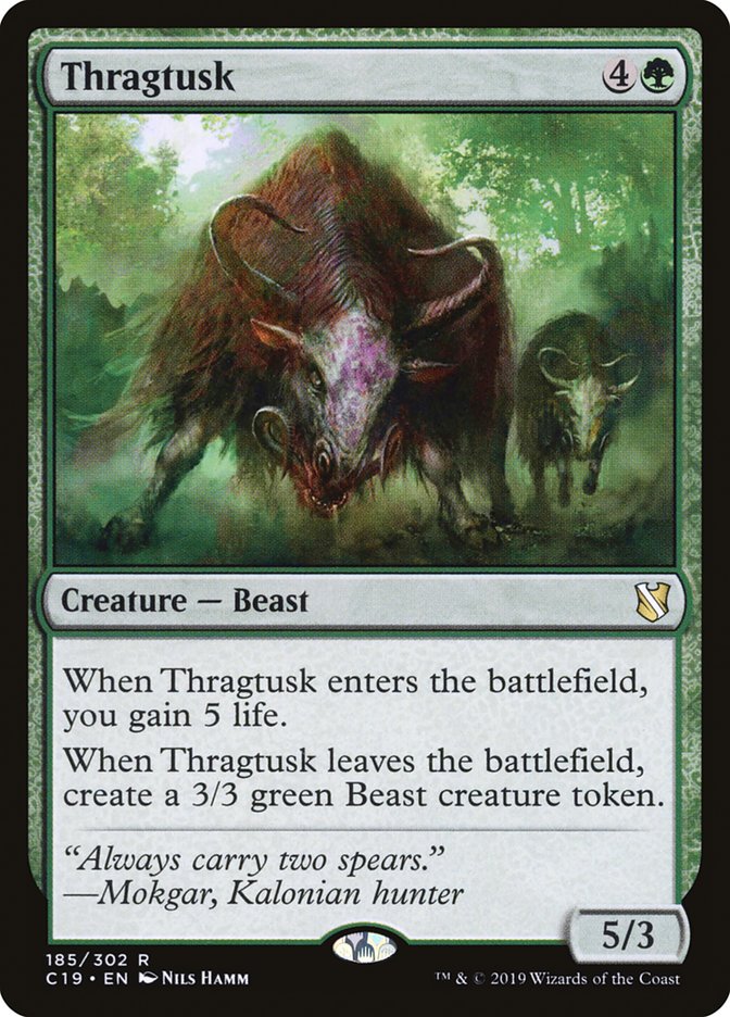 Thragtusk: Commander 2019