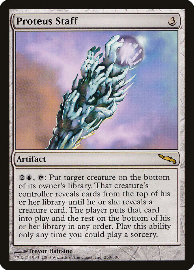 Proteus Staff - (Foil): Mirrodin