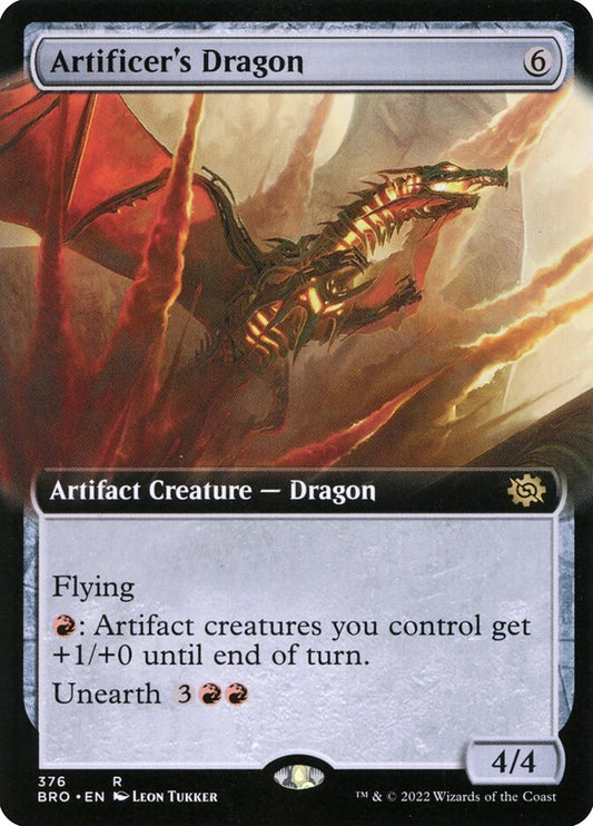 Artificer's Dragon (Extended Art): The Brothers' War