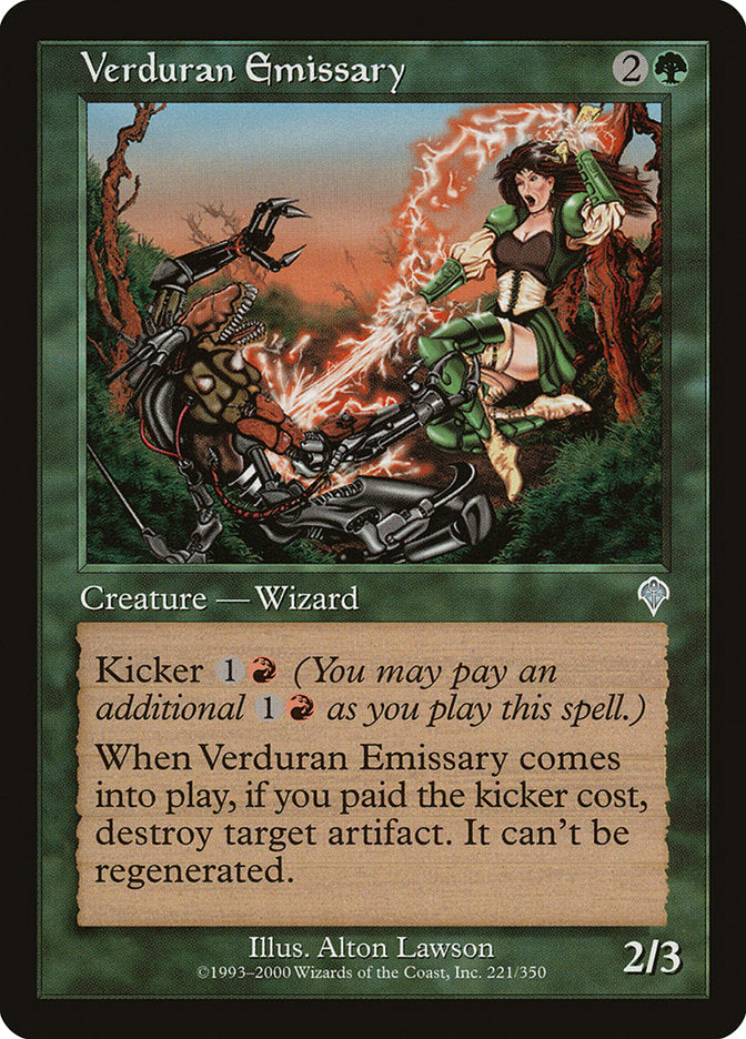 Verduran Emissary - (Foil): Invasion
