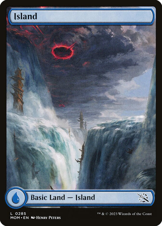 Island (#285) (Full Art) - (Foil): March of the Machine