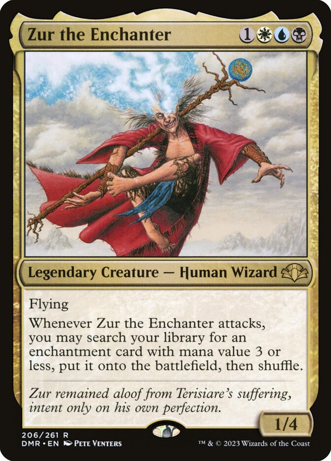 Zur the Enchanter - (Foil): Dominaria Remastered