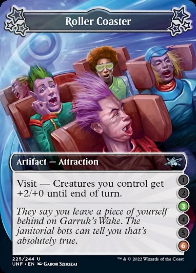 Roller Coaster (3/6) - (Foil): Unfinity
