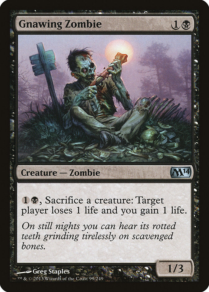 Gnawing Zombie: Magic 2014