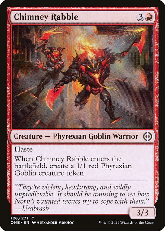 Chimney Rabble: Phyrexia: All Will Be One