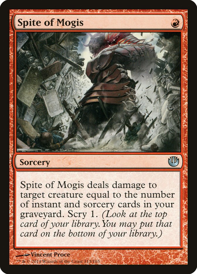 Spite of Mogis - (Foil): Journey into Nyx