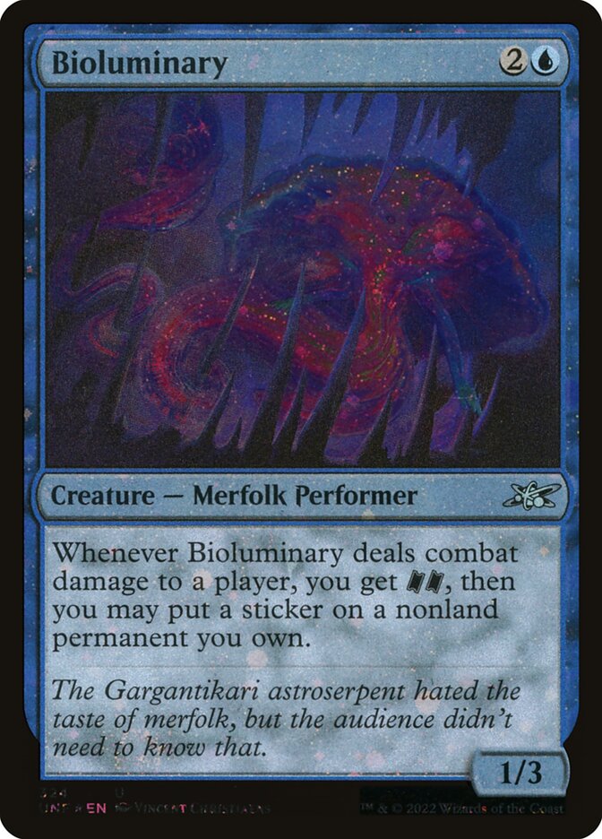 Bioluminary (Galaxy Foil) - (Foil): Unfinity