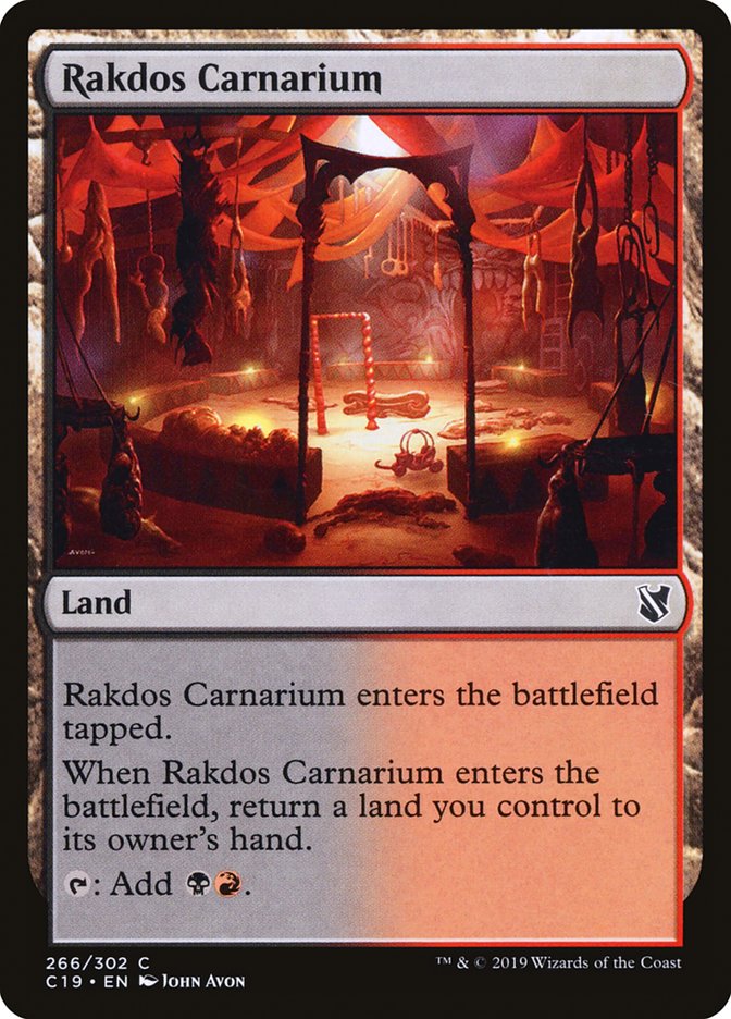 Rakdos Carnarium: Commander 2019