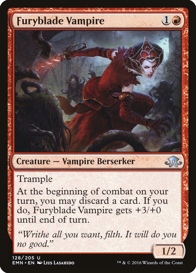 Furyblade Vampire - (Foil): Eldritch Moon