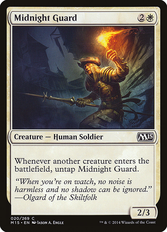 Midnight Guard - (Foil): Magic 2015