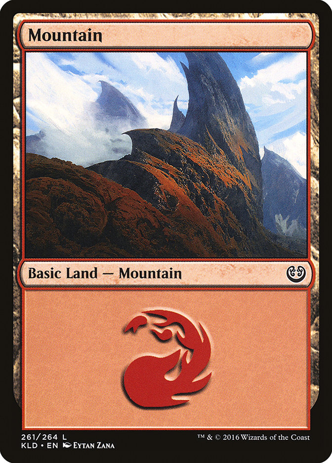 Mountain (#261) - (Foil): Kaladesh