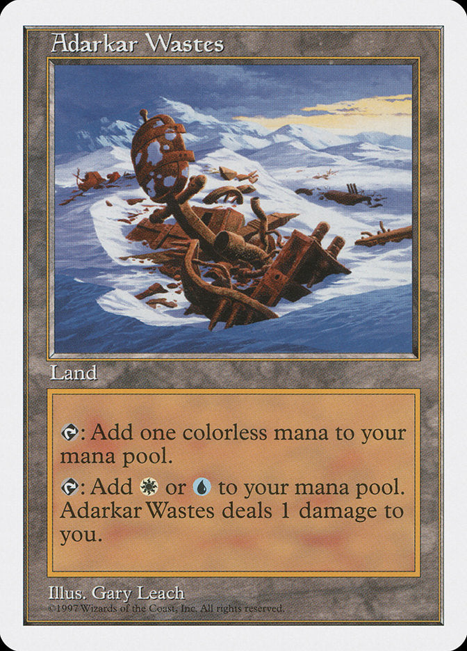 Adarkar Wastes: Fifth Edition
