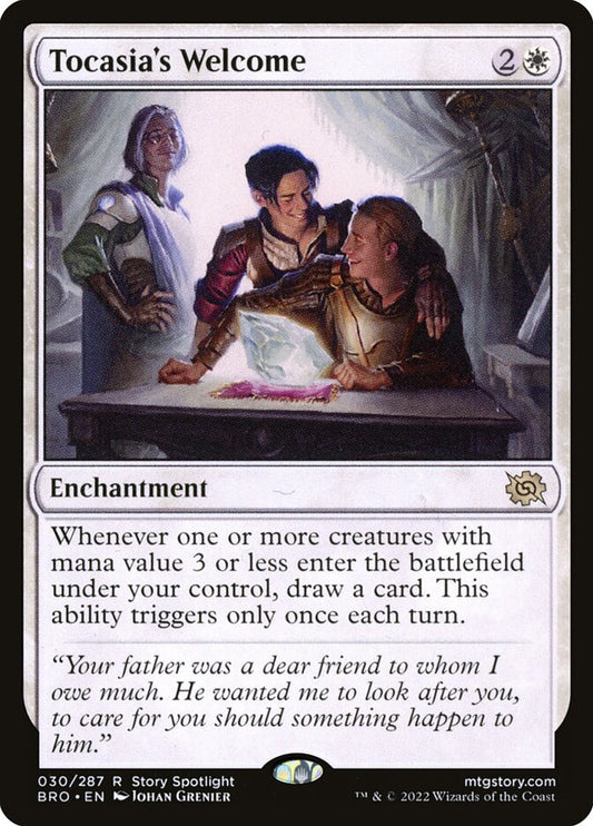 Tocasia's Welcome - (Foil): The Brothers' War