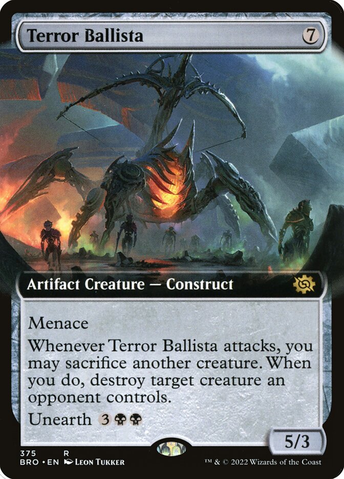 Terror Ballista - (Foil): The Brothers' War