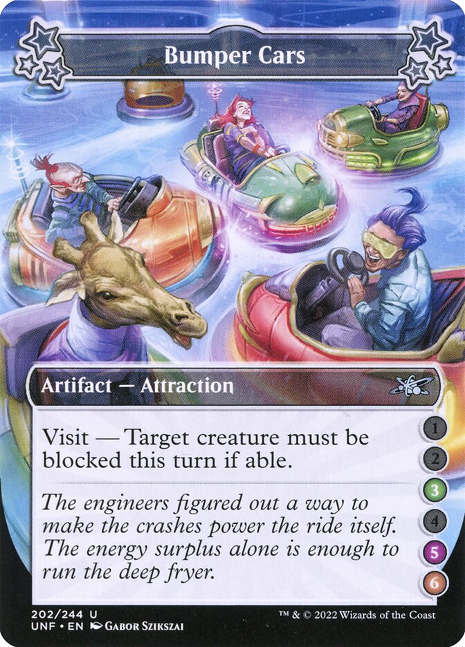 Bumper Cars (3/5/6) - (Foil): Unfinity