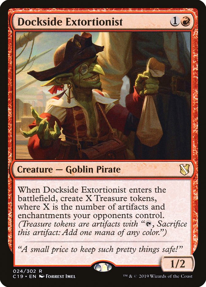Dockside Extortionist: Commander 2019