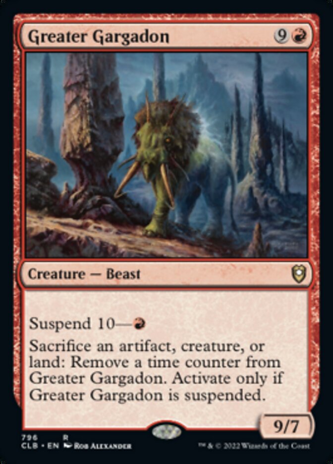 Greater Gargadon: Commander Legends: Battle for Baldur's Gate