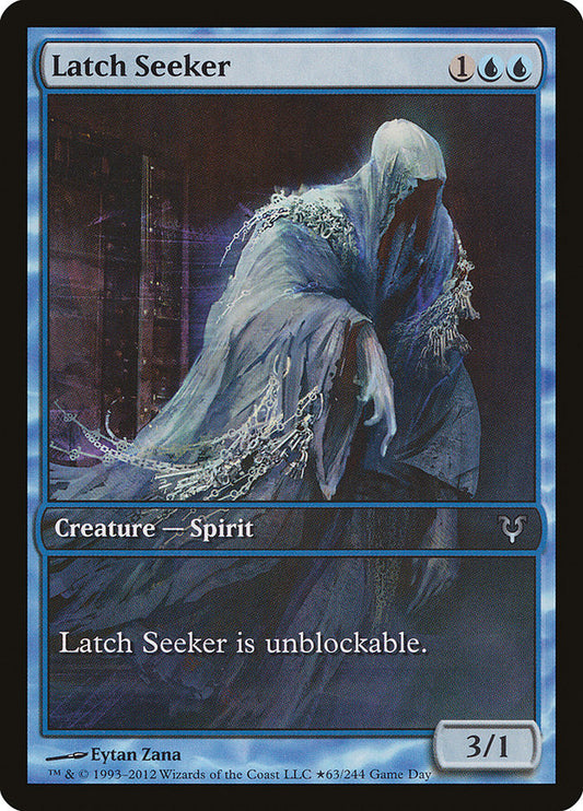 Latch Seeker (Game Day) (Full Art): Avacyn Restored Promos