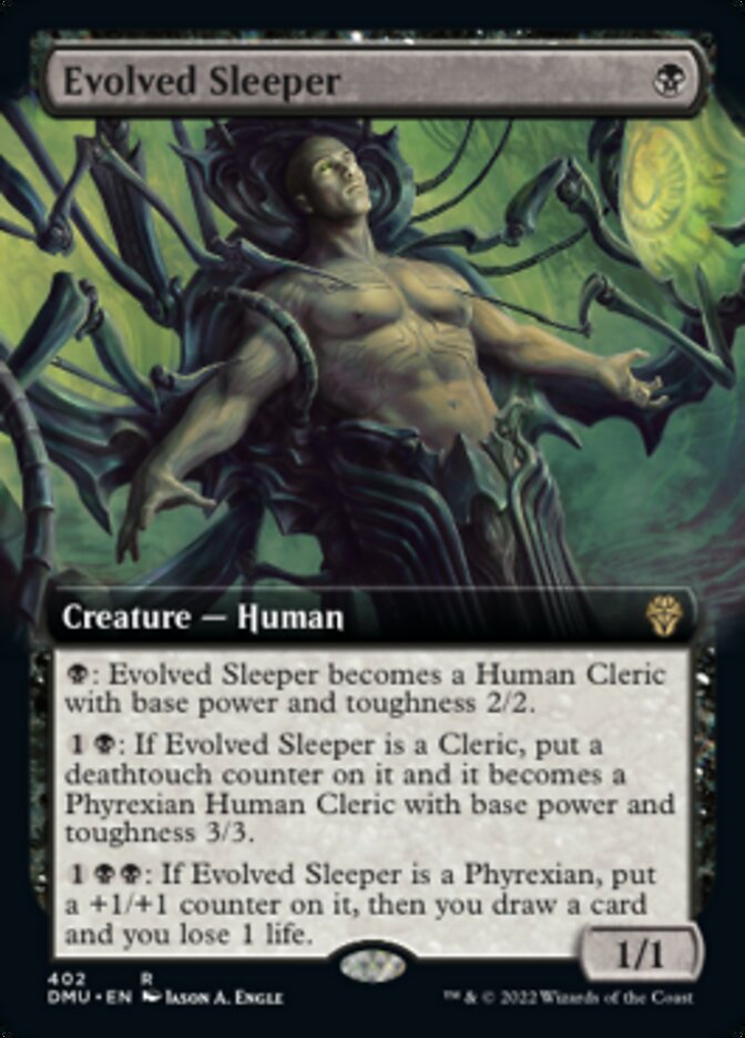 Evolved Sleeper (Extended Art): Dominaria United