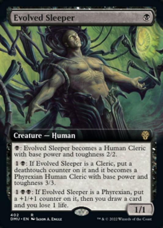 Evolved Sleeper (Extended Art) - (Foil): Dominaria United