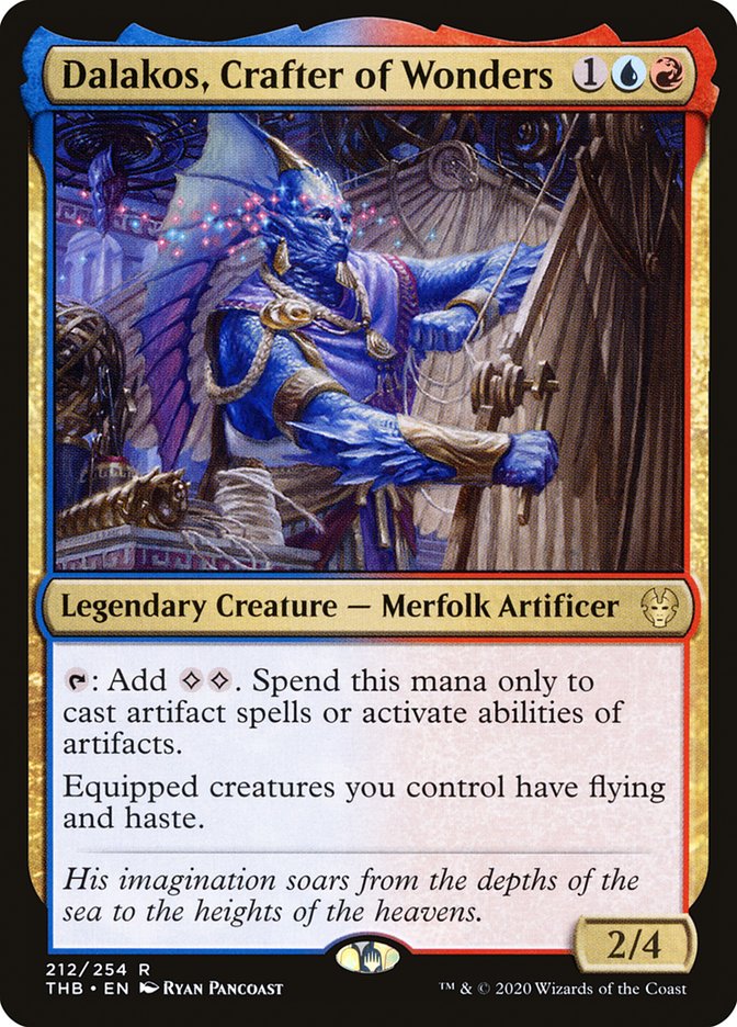 Dalakos, Crafter of Wonders - (Foil): Theros Beyond Death