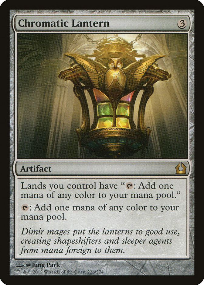 Chromatic Lantern - (Foil): Return to Ravnica