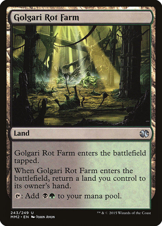 Golgari Rot Farm: Modern Masters 2015
