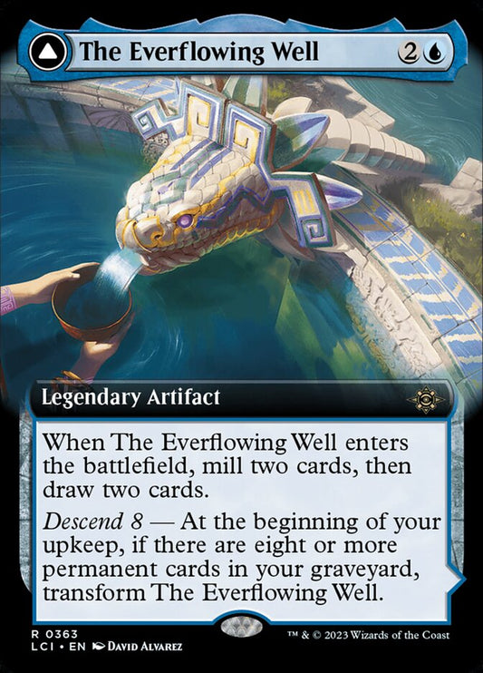 The Everflowing Well // The Myriad Pools (Extended Art): Lost Caverns of Ixalan
