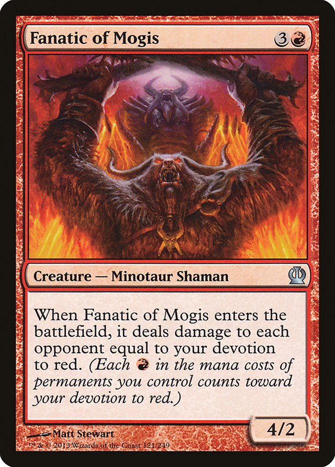 Fanatic of Mogis - (Foil): Theros