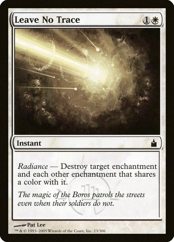 Leave No Trace - (Foil): Ravnica: City of Guilds