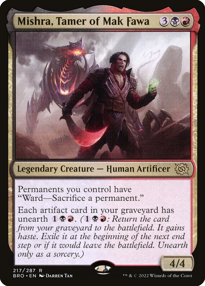 Mishra, Tamer of Mak Fawa - (Foil): The Brothers' War