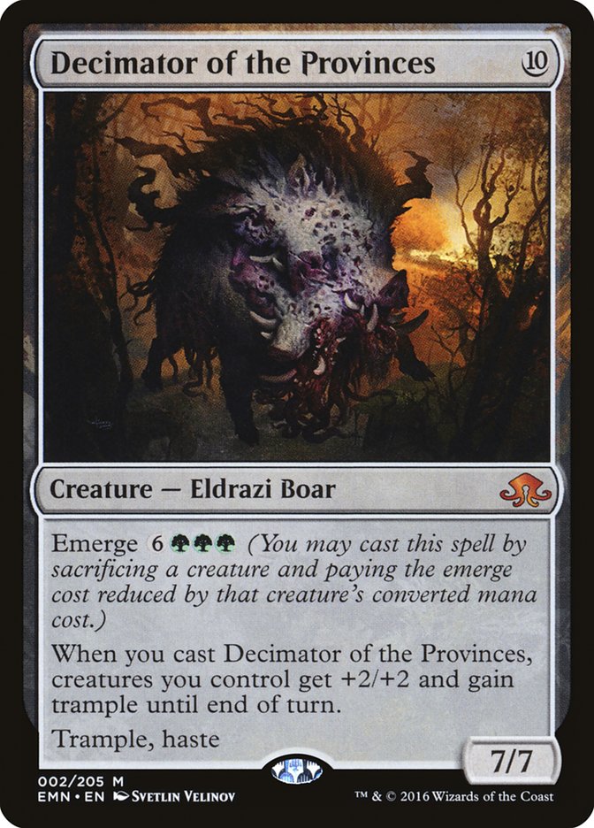 Decimator of the Provinces - (Foil): Eldritch Moon