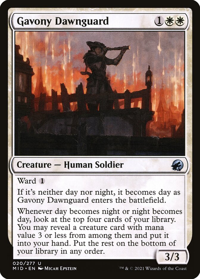 Gavony Dawnguard: Innistrad: Midnight Hunt