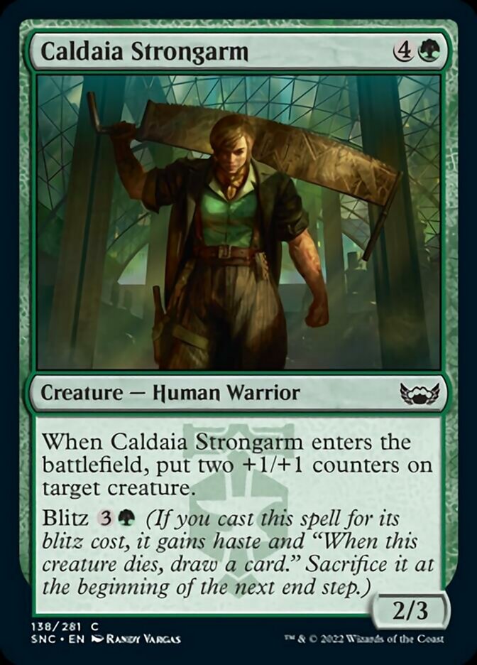 Caldaia Strongarm - (Foil): Streets of New Capenna