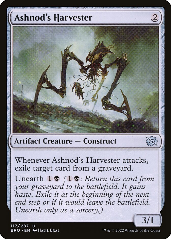 Ashnod's Harvester - (Foil): The Brothers' War