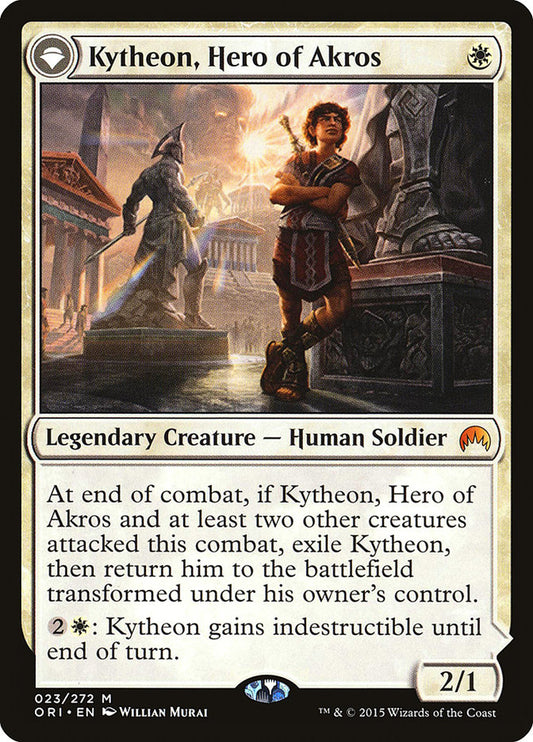 Kytheon, Hero of Akros // Gideon, Battle-Forged: Magic Origins