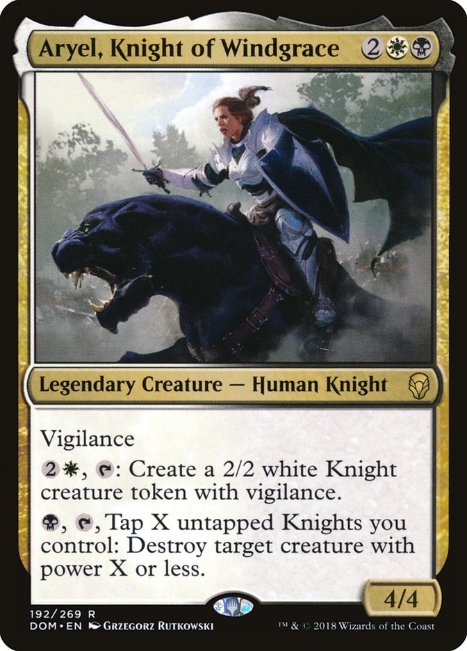 Aryel, Knight of Windgrace: Dominaria