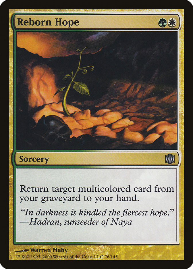 Reborn Hope - (Foil): Alara Reborn