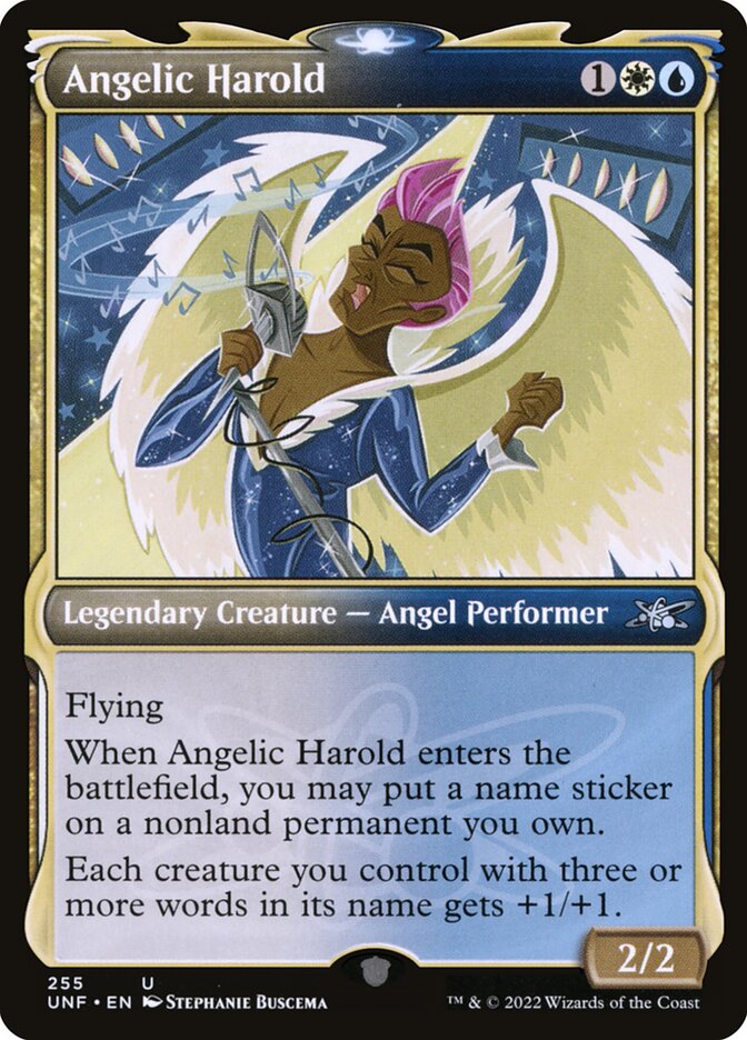 Angelic Harold (Showcase): Unfinity
