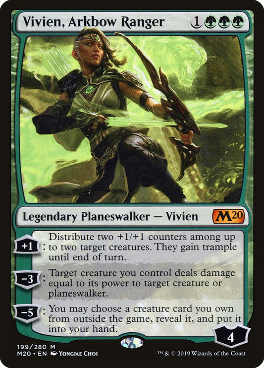 Vivien, Arkbow Ranger - (Foil): Core Set 2020